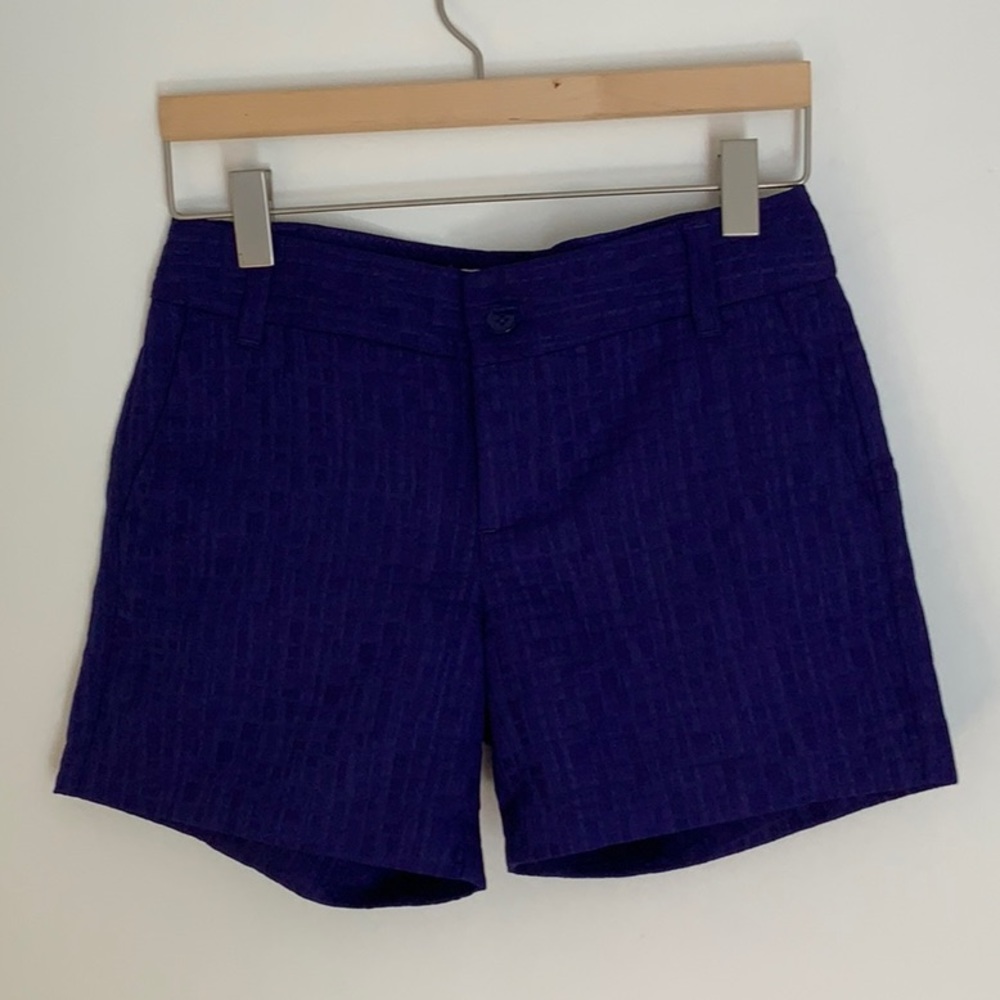 Calvin Klein linen shorts.